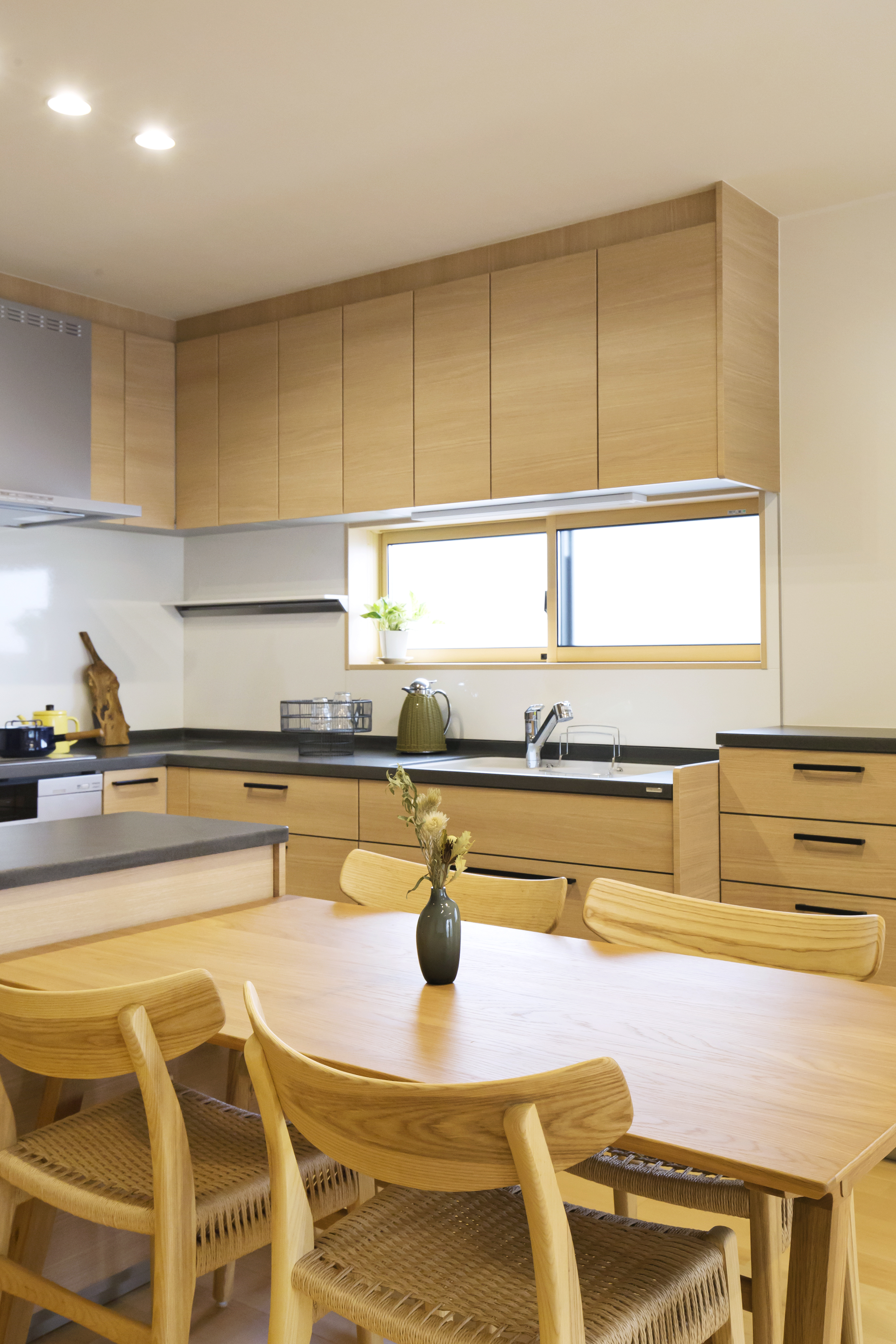 こだわりl型キッチンのある家 株式会社大宝